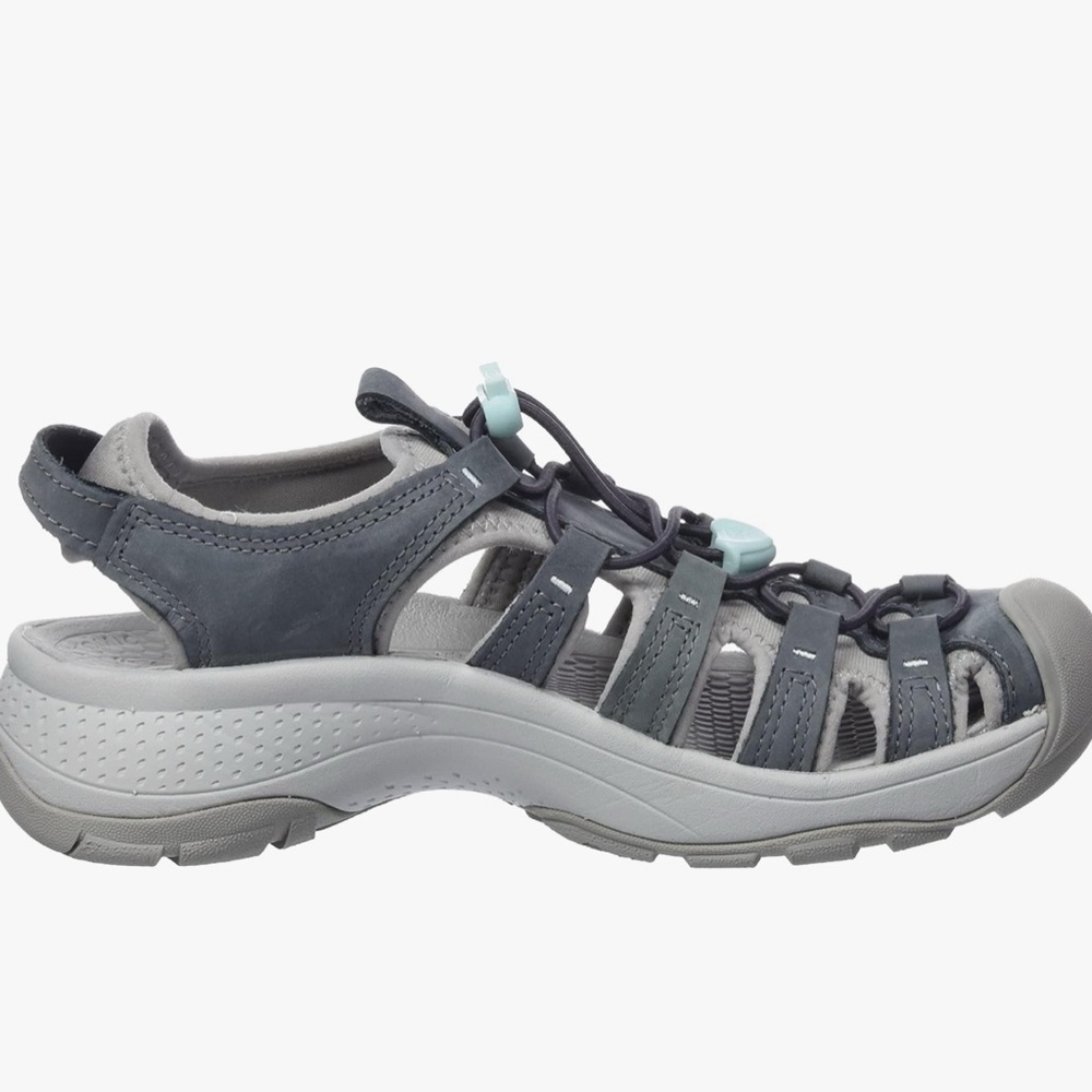 KEEN Women's Astoria West Closed Toe Sandals - Color: Magnet/Vapor; Size 8 - Picture 2 of 12